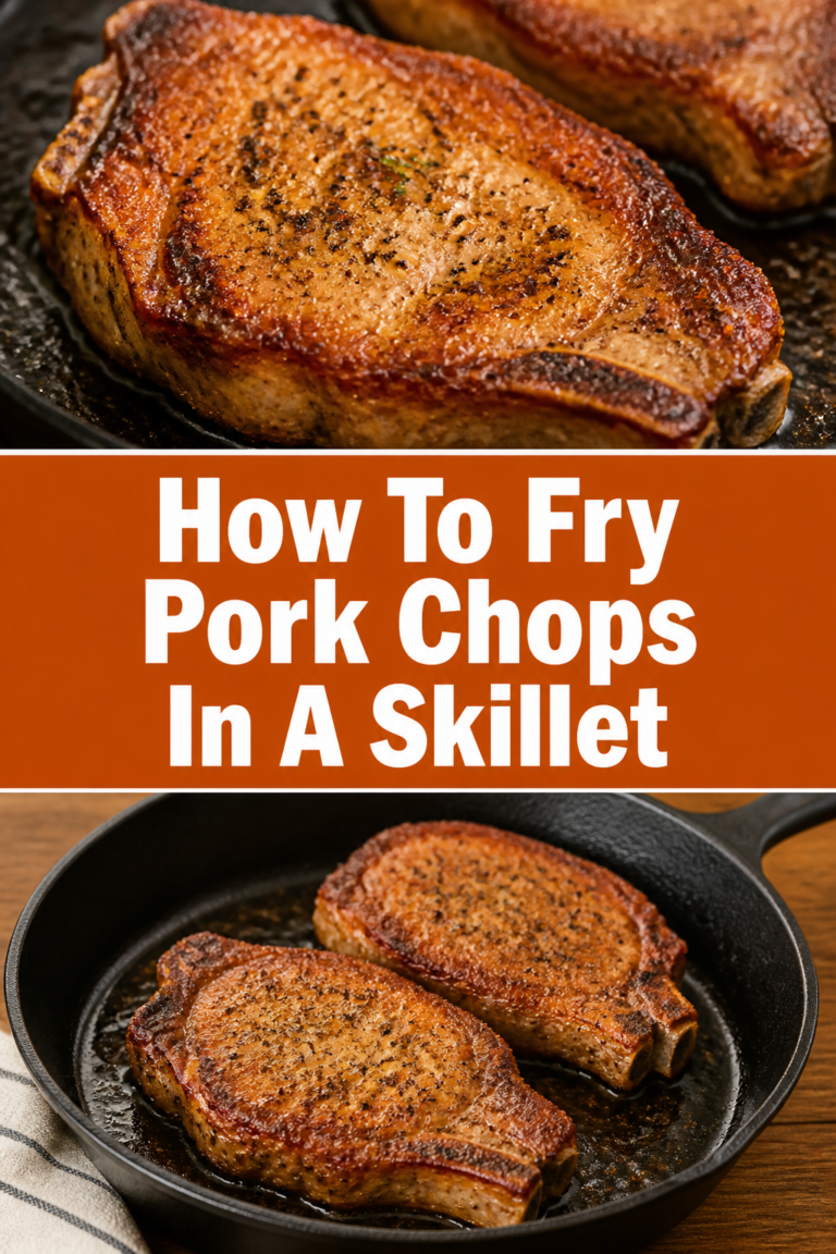🍳 How To Fry Pork Chops In A Skillet