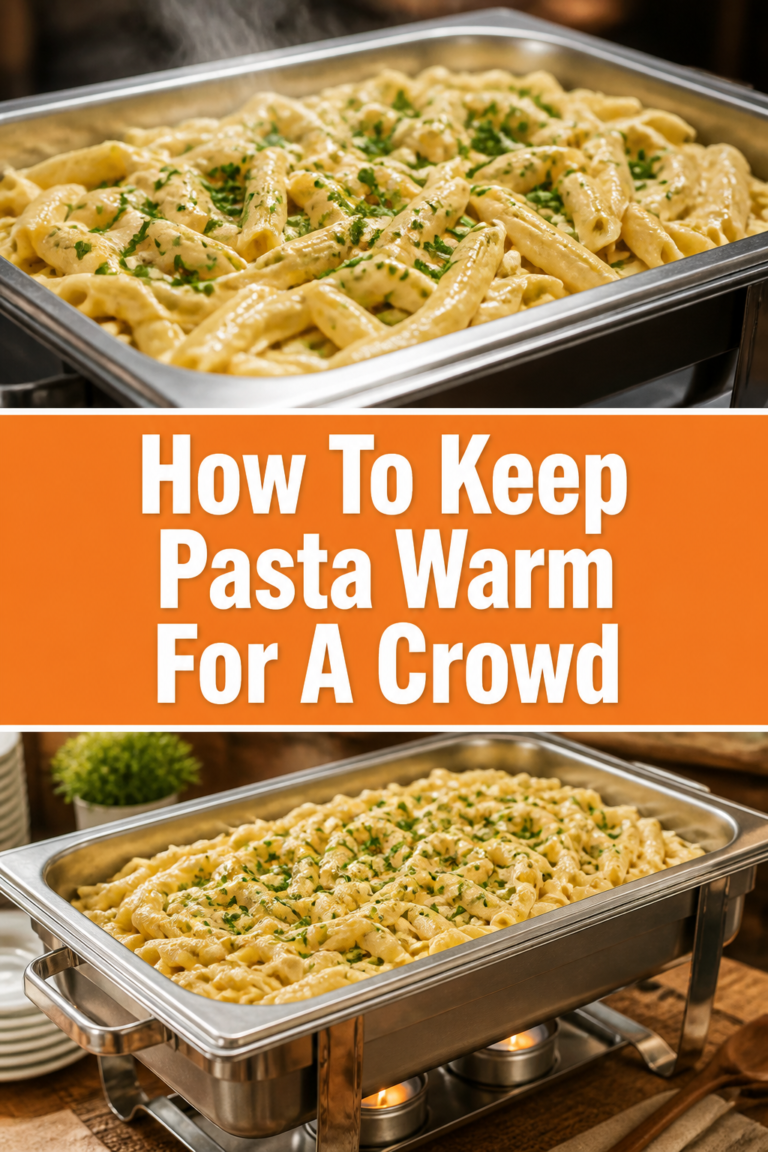 How To Keep Pasta Warm For A Crowd