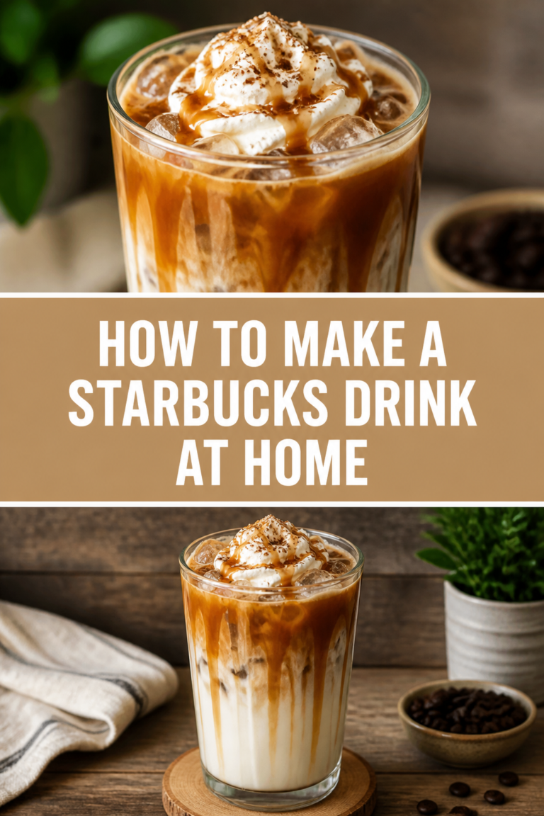 How To Make A Starbucks Drink At Home
