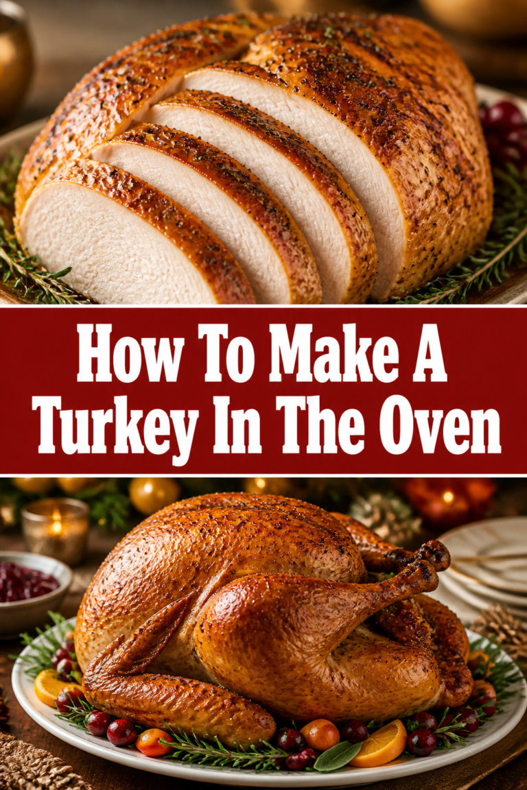 🦃 How To Make A Turkey In The Oven