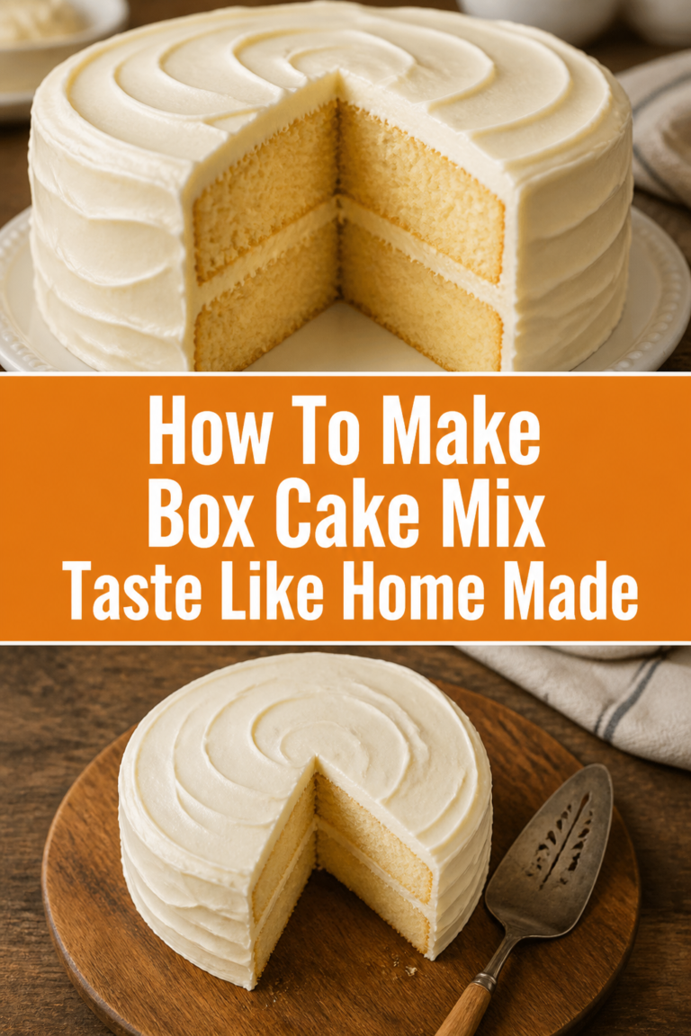 🎂 How To Make Box Cake Mix Taste Like Home Made