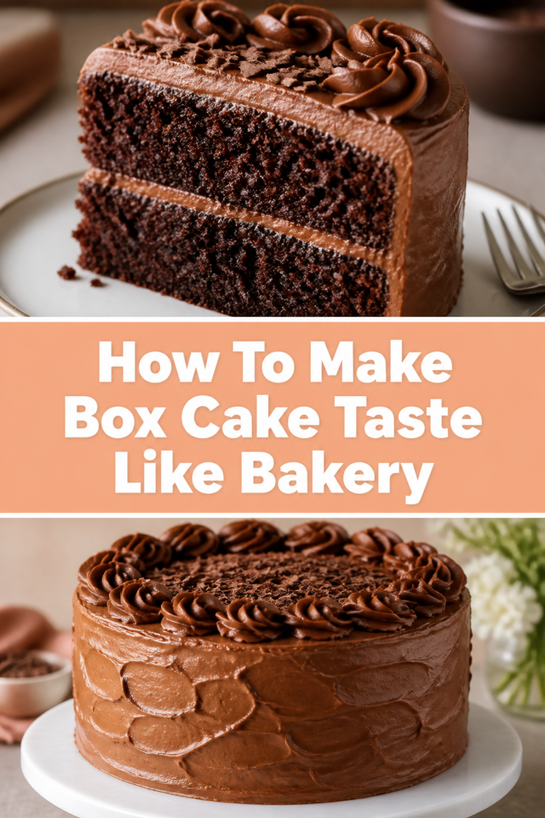 🎂 How To Make Box Cake Taste Like Bakery