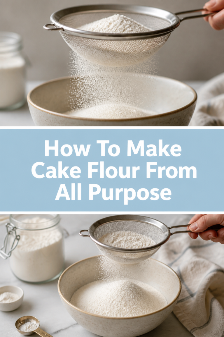 🎂 How To Make Cake Flour From All Purpose