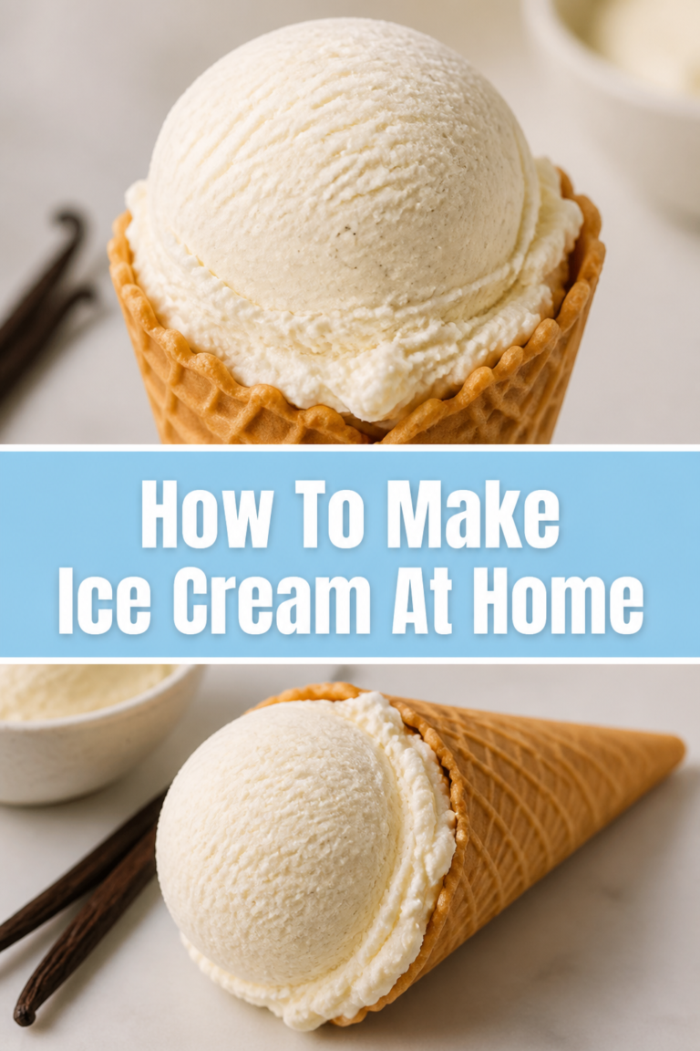 🍦 How To Make Ice Cream At Home