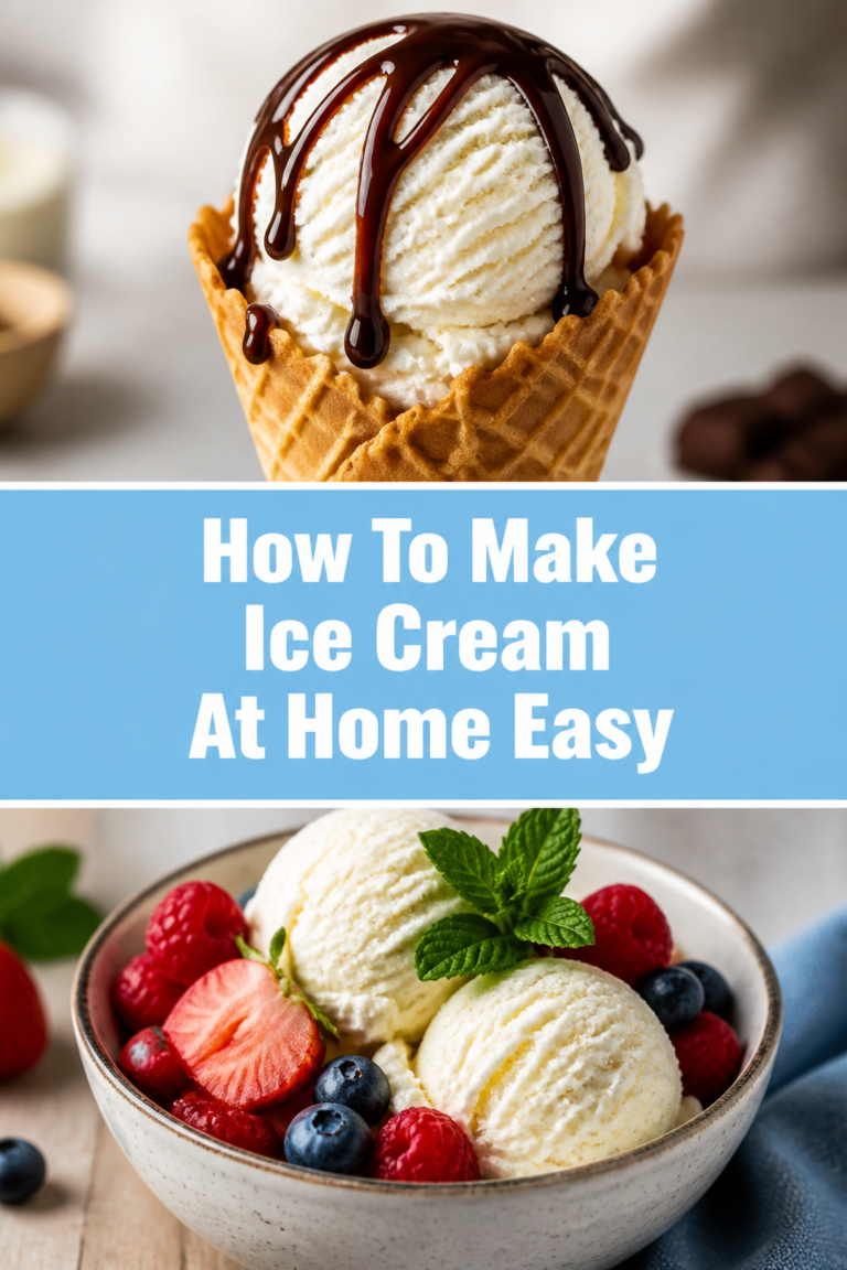 🍦 How To Make Ice Cream At Home Easy