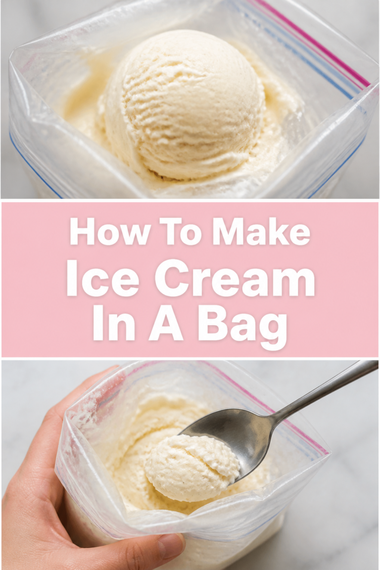 🍦 How To Make Ice Cream In A Bag