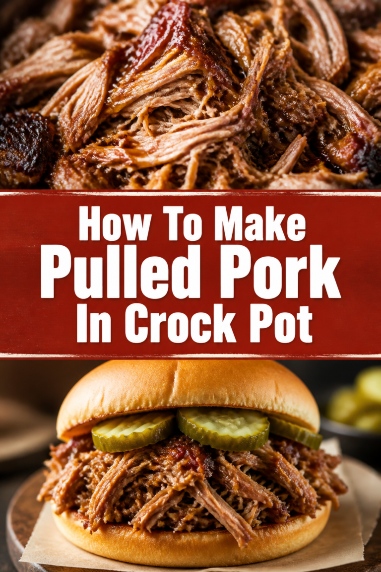 🐖 How To Make Pulled Pork In Crock Pot