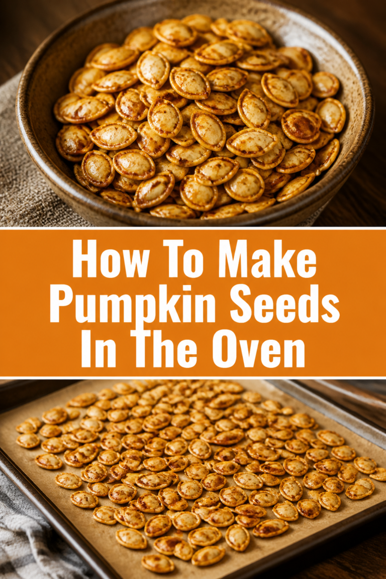How To Make Pumpkin Seeds In The Oven