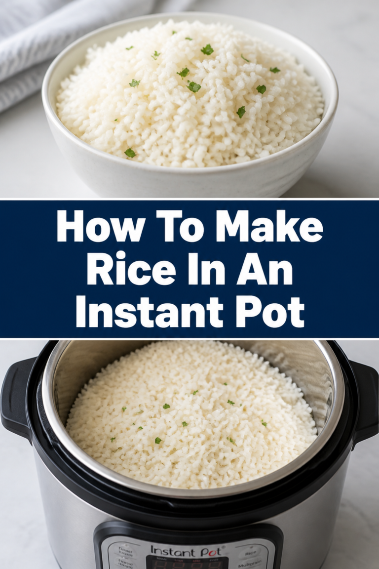 🍚 How To Make Rice In An Instant Pot