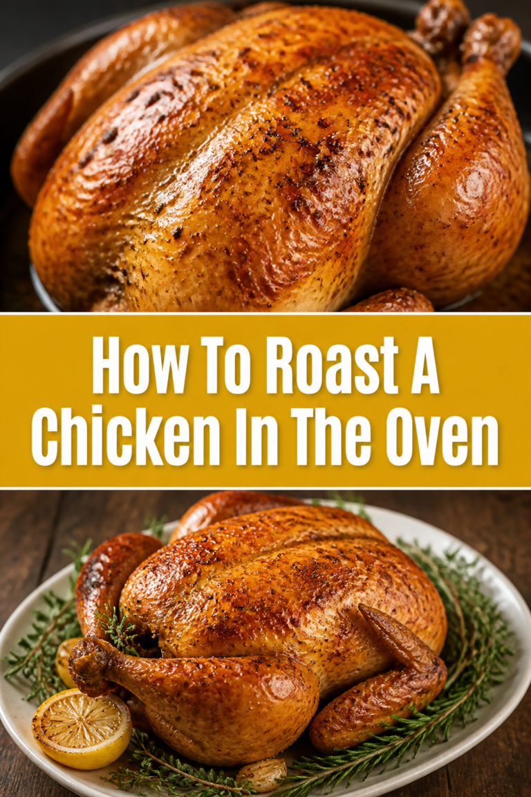 🍗 How To Roast A Chicken In The Oven