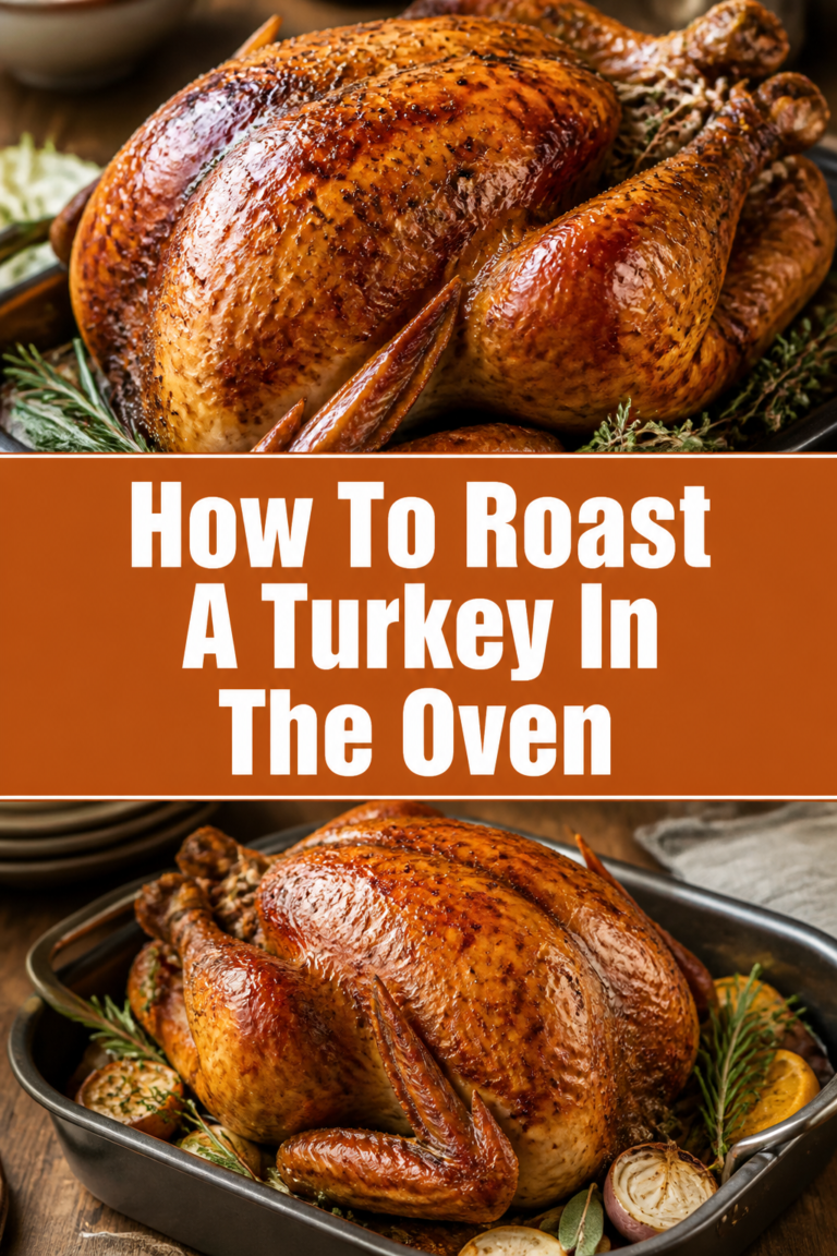 🍗 How To Roast A Turkey In The Oven