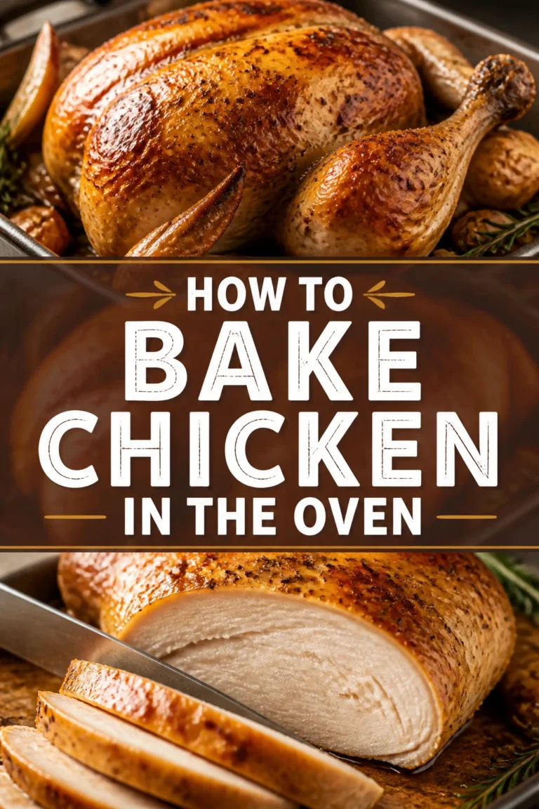 🍗 How To Bake Chicken In The Oven