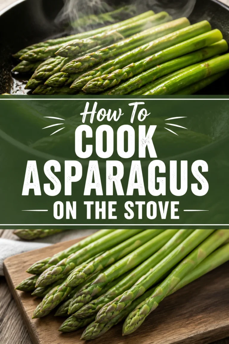 🌱 How To Cook Asparagus On The Stove