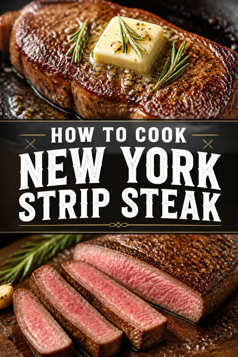 🥩 How To Cook New York Strip Steak