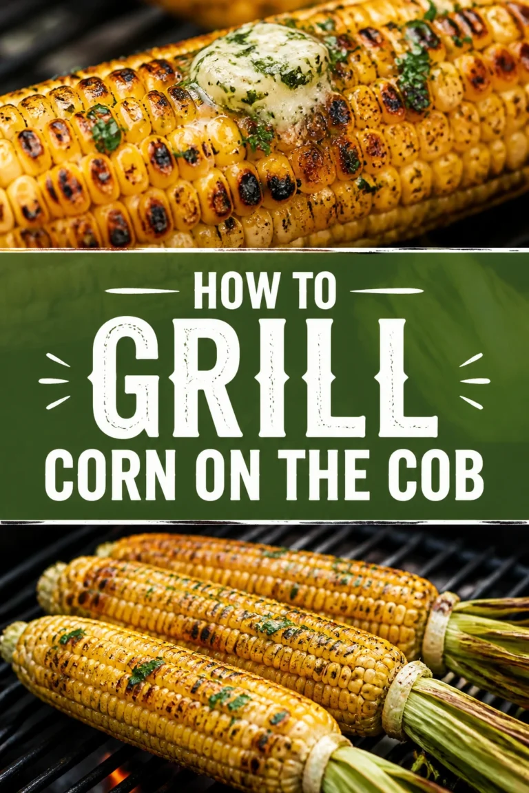 🌽 How To Grill Corn On The Cob