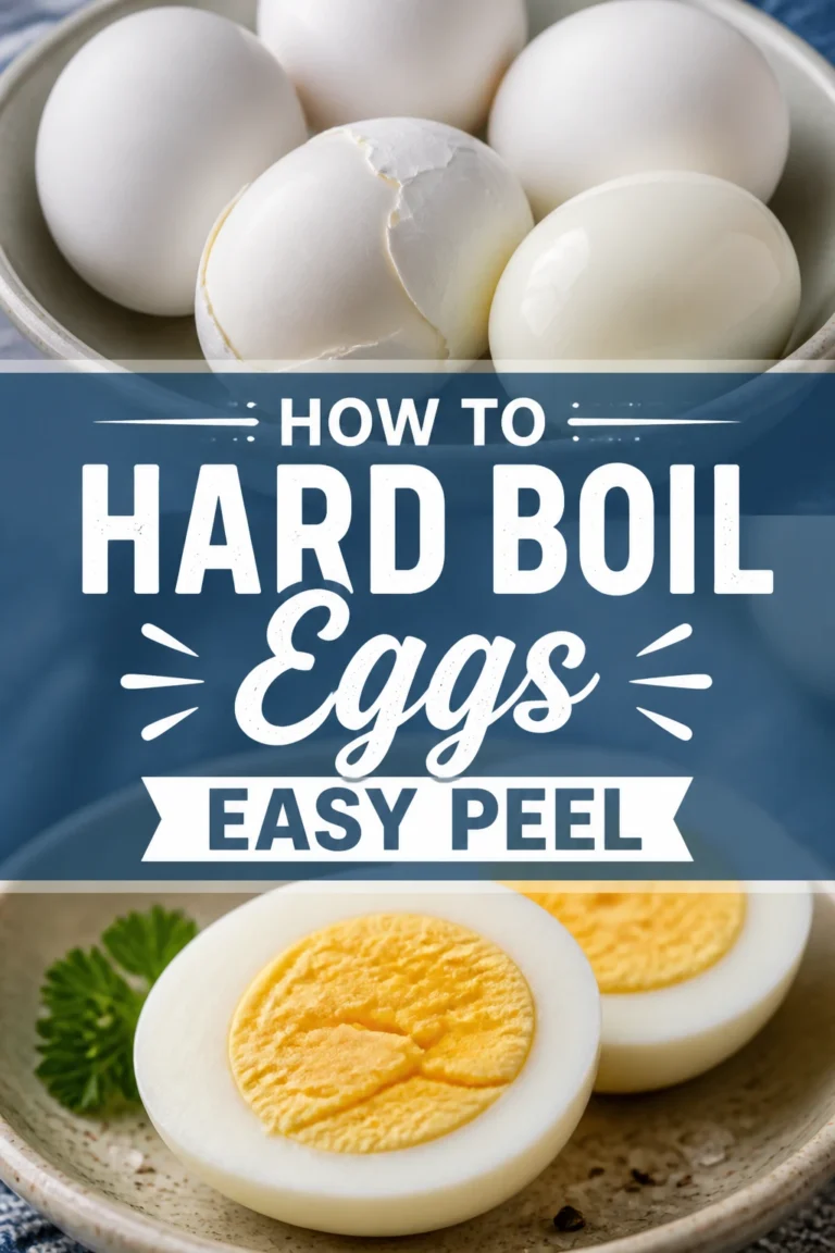 🔥 How To Hard Boil Eggs Easy Peel