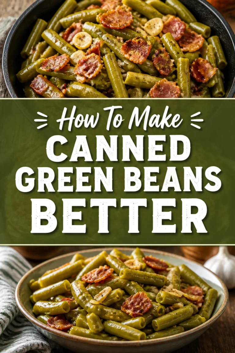 🥗 How To Make Canned Green Beans Better