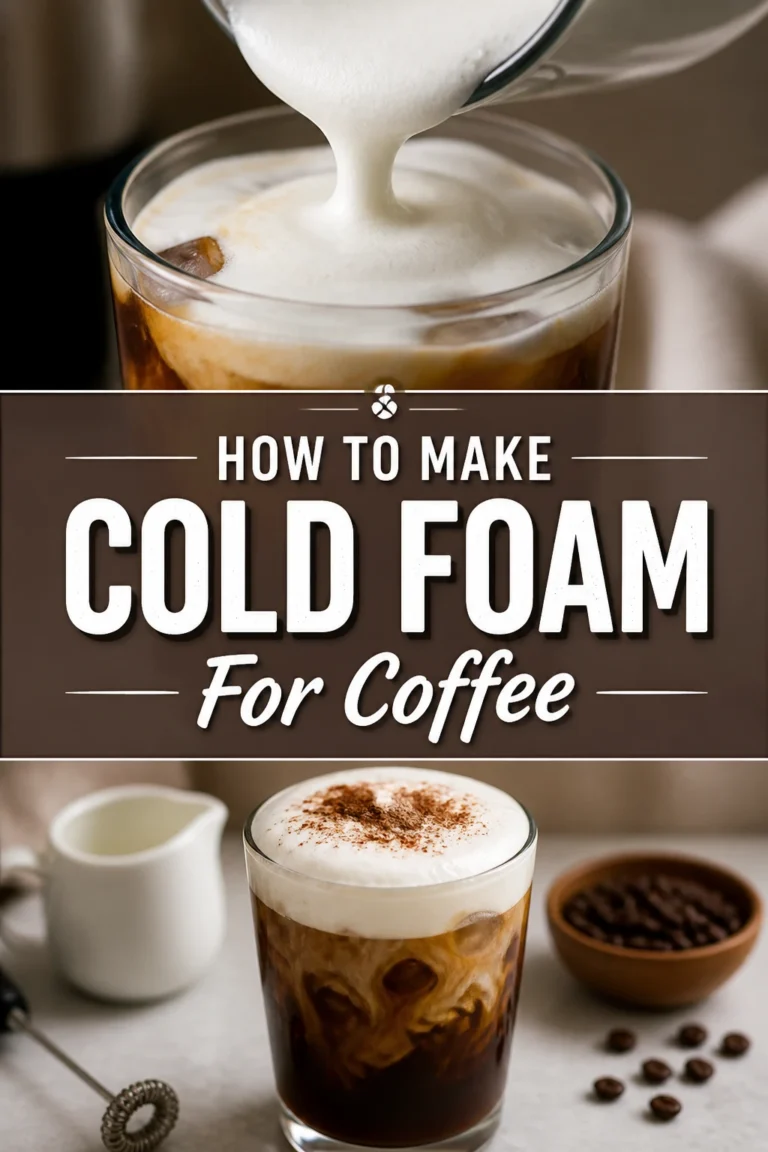 🥛 How To Make Cold Foam For Coffee