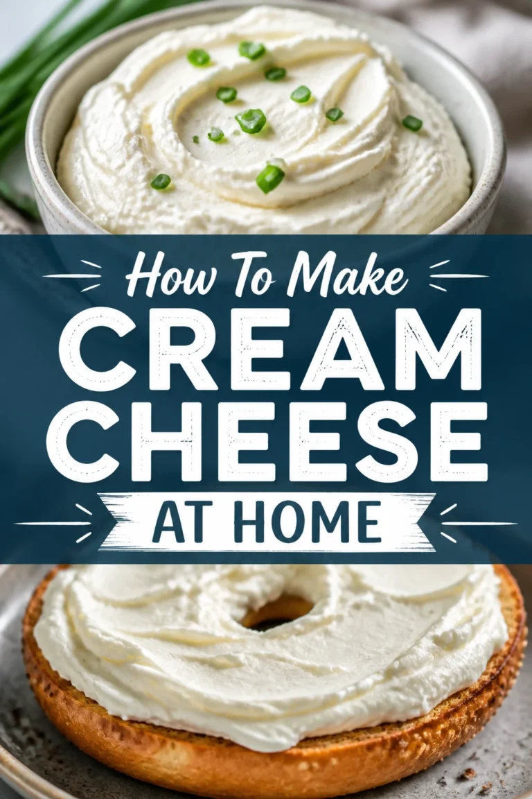 🥣 How To Make Cream Cheese At Home