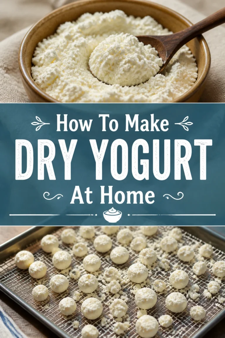 🥛 How To Make Dry Yogurt At Home