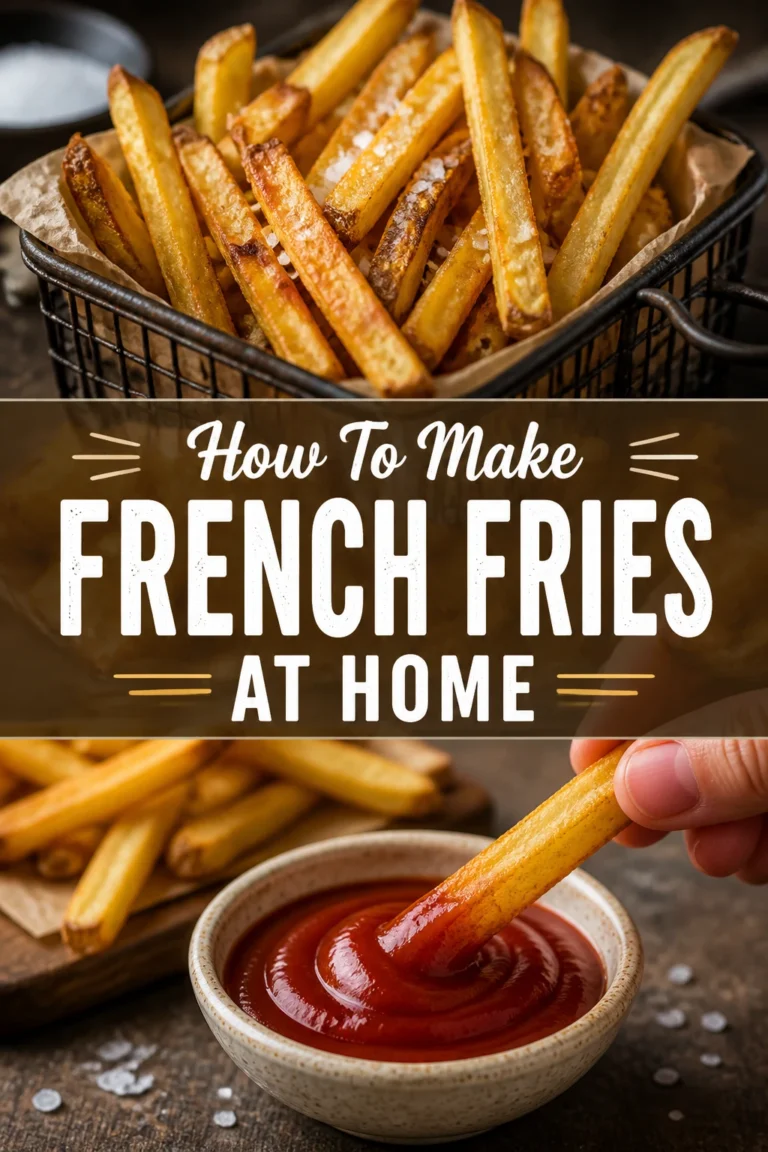 🍟 How To Make French Fries At Home