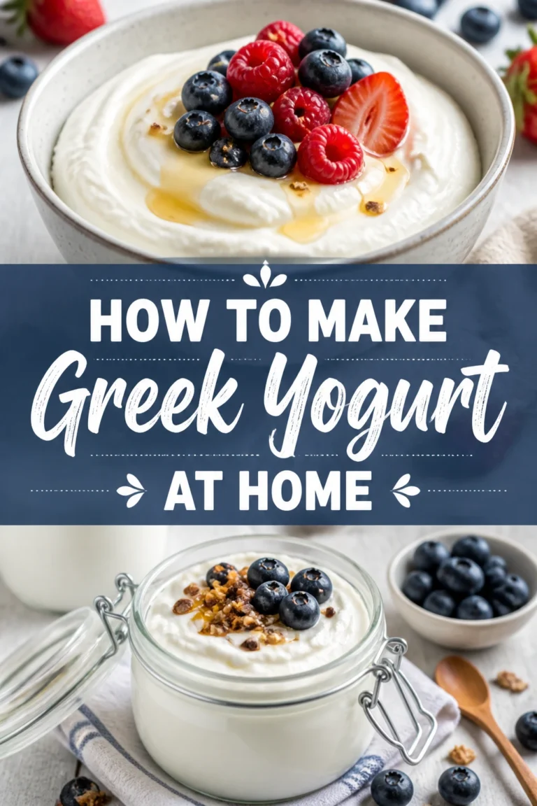 🇬🇷 How To Make Greek Yogurt At Home