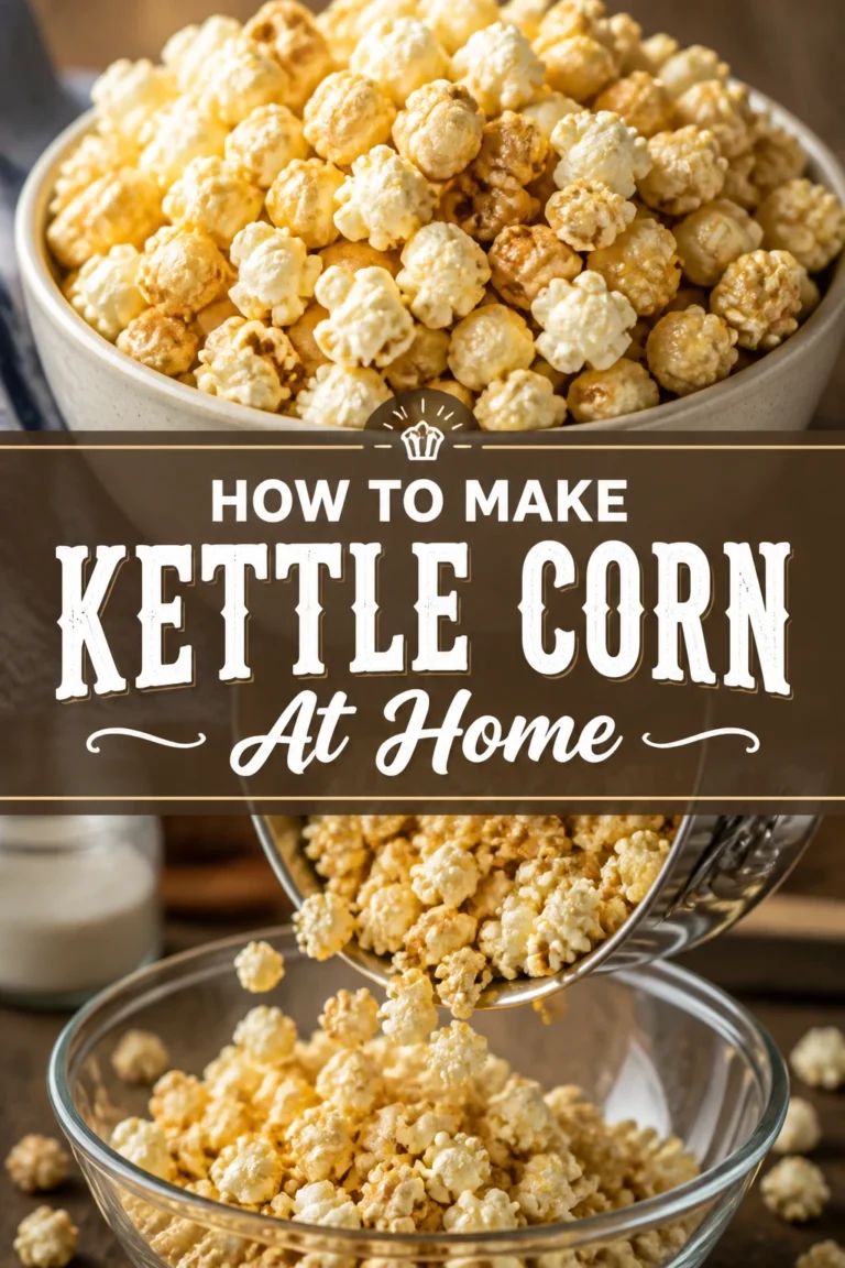 🌟 How To Make Kettle Corn At Home