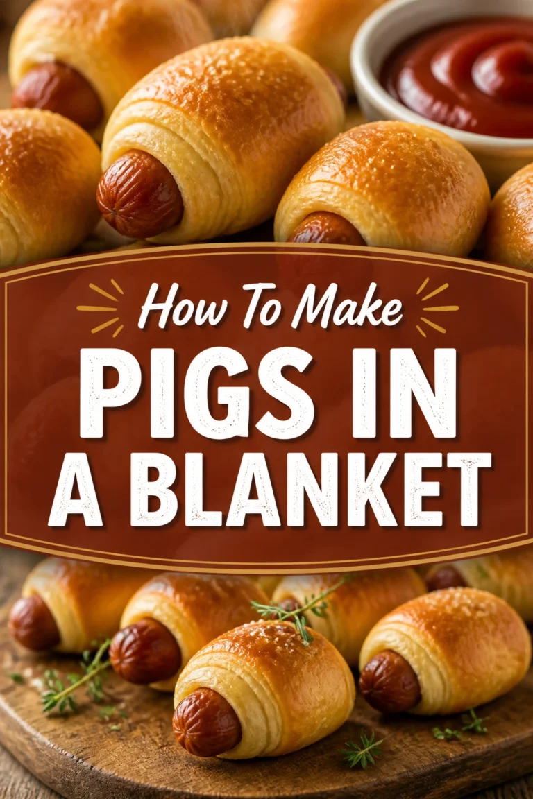 🐷 How To Make Pigs In A Blanket