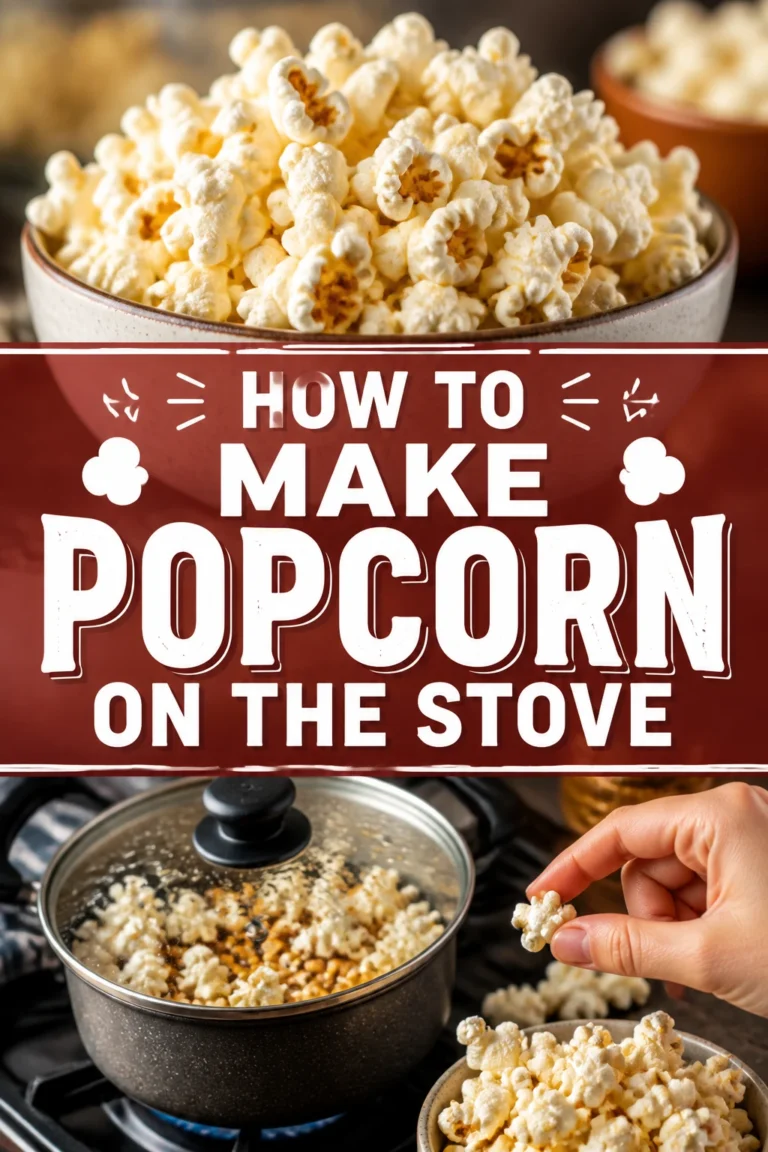 🍿 How To Make Popcorn On The Stove
