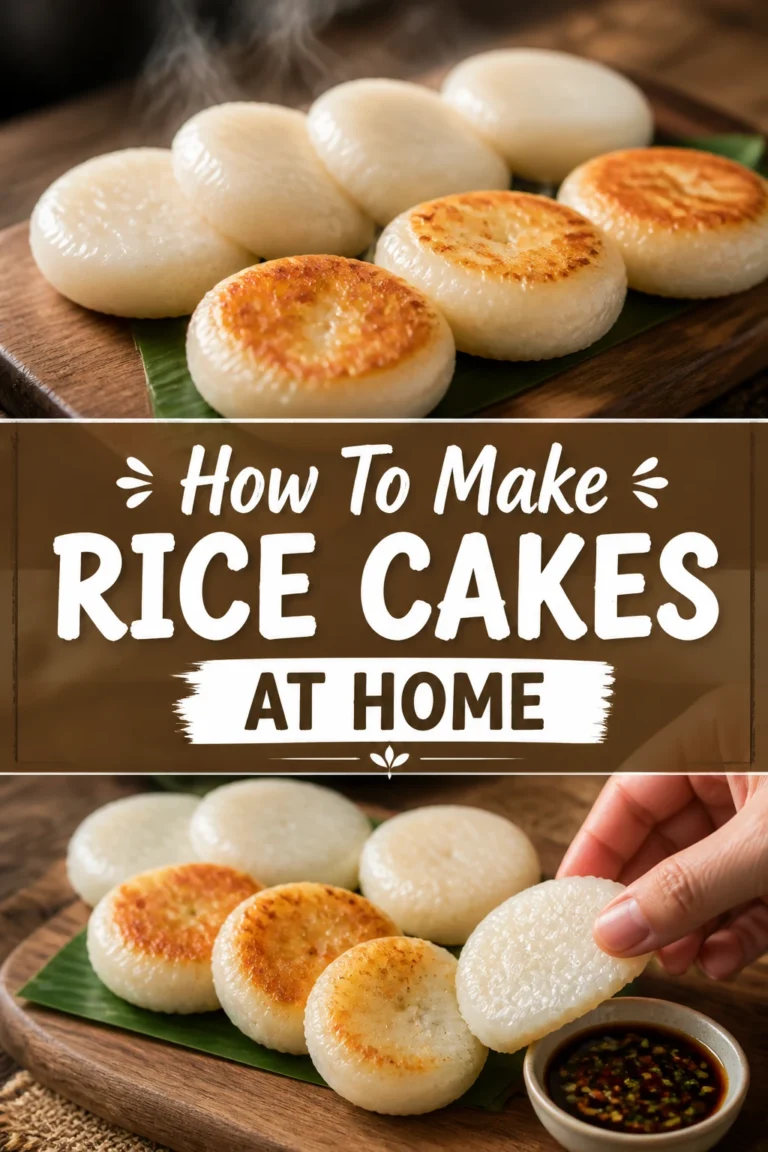 🍚 How To Make Rice Cakes At Home