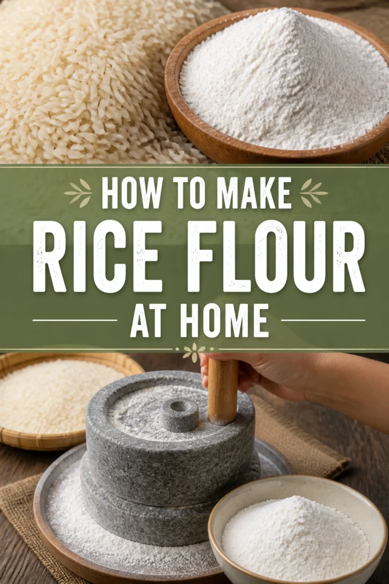 🍚 How To Make Rice Flour At Home