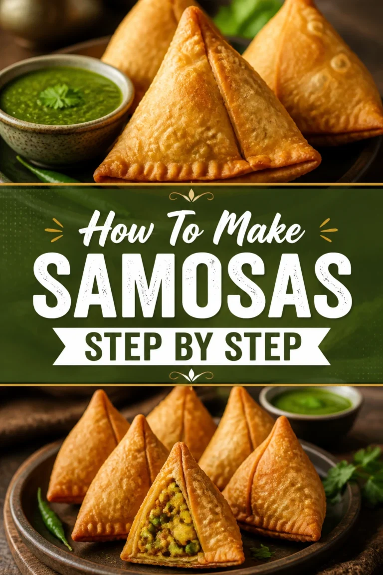 🥟 How To Make Samosas Step By Step