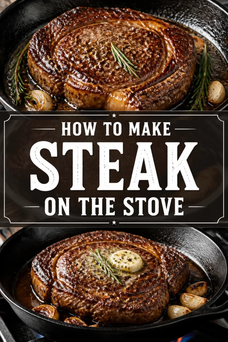 🥩 How To Make Steak On The Stove