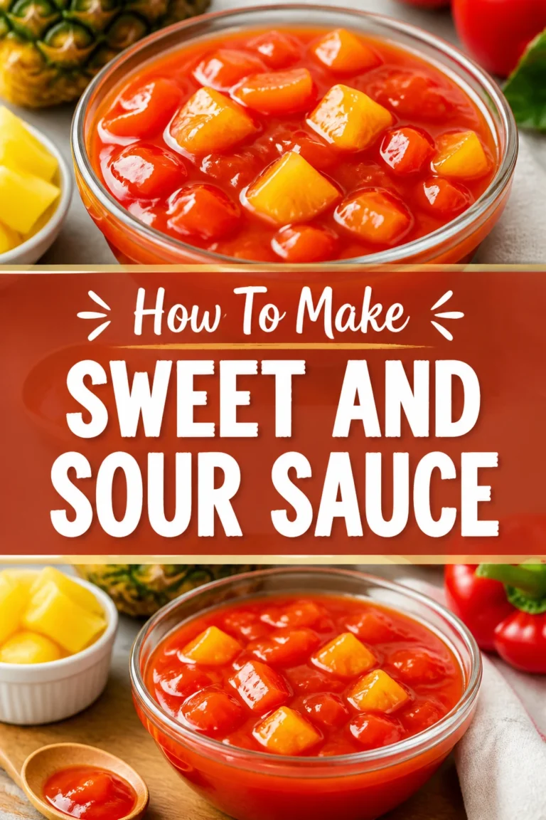 🍍 How To Make Sweet And Sour Sauce