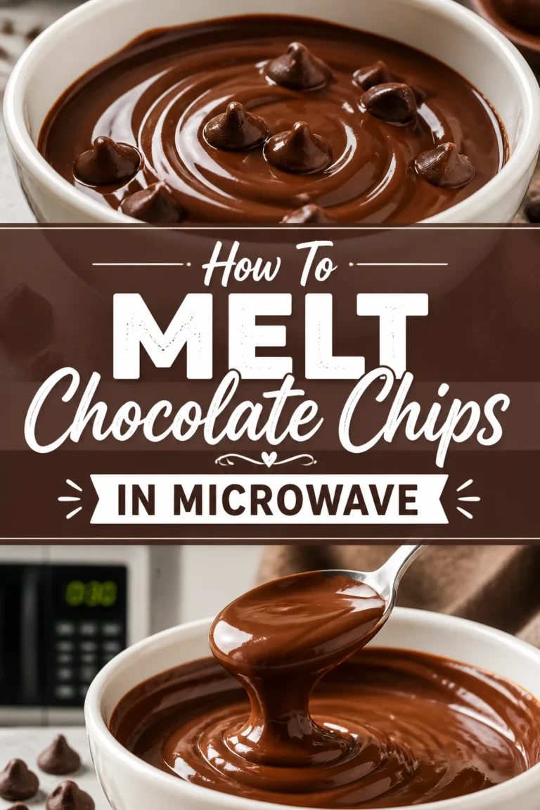 🥣 How To Melt Chocolate Chips In Microwave