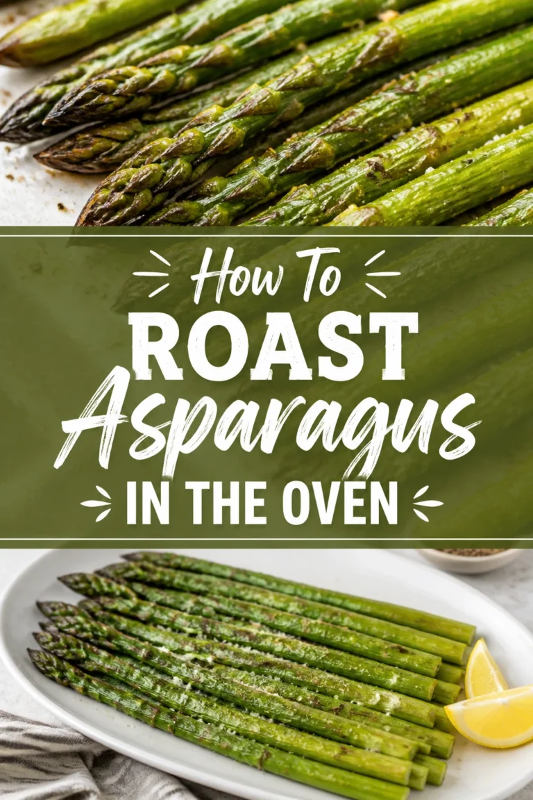 🌿 How To Roast Asparagus In The Oven