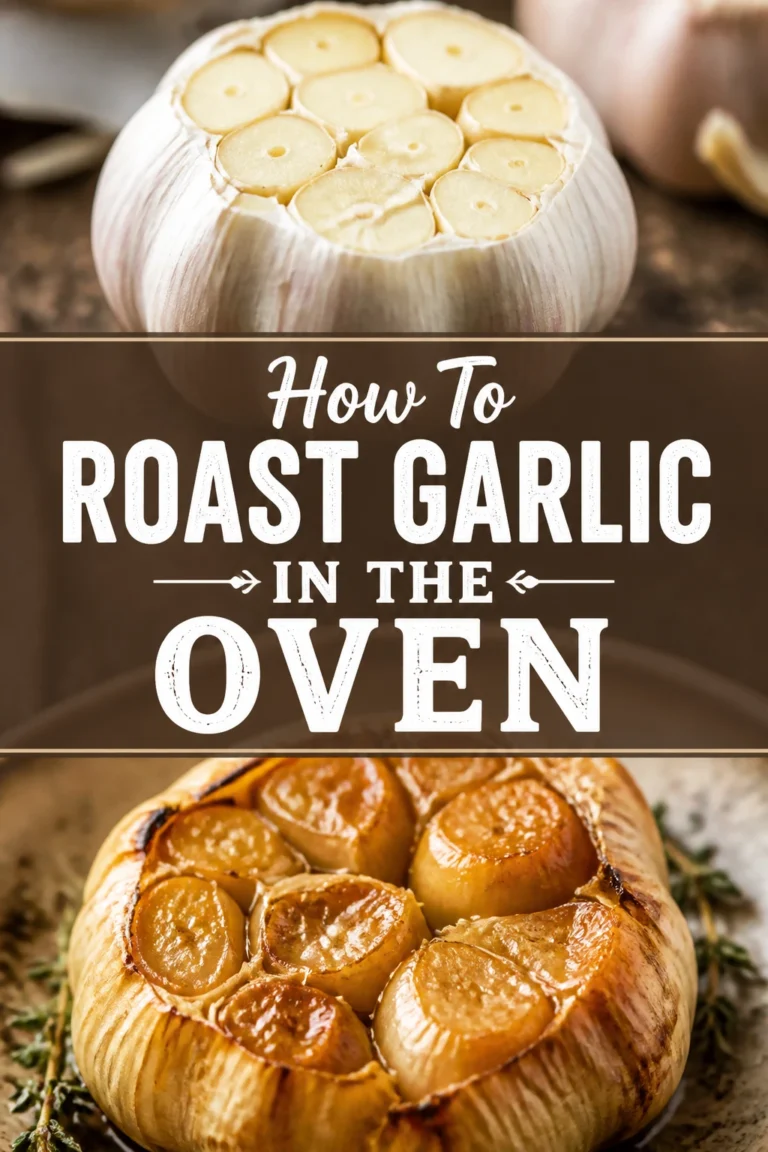 🧄 How To Roast Garlic In The Oven