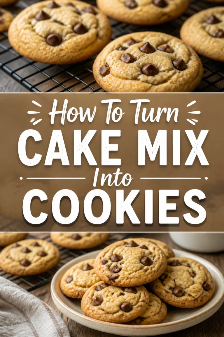 🍪 How To Turn Cake Mix Into Cookies